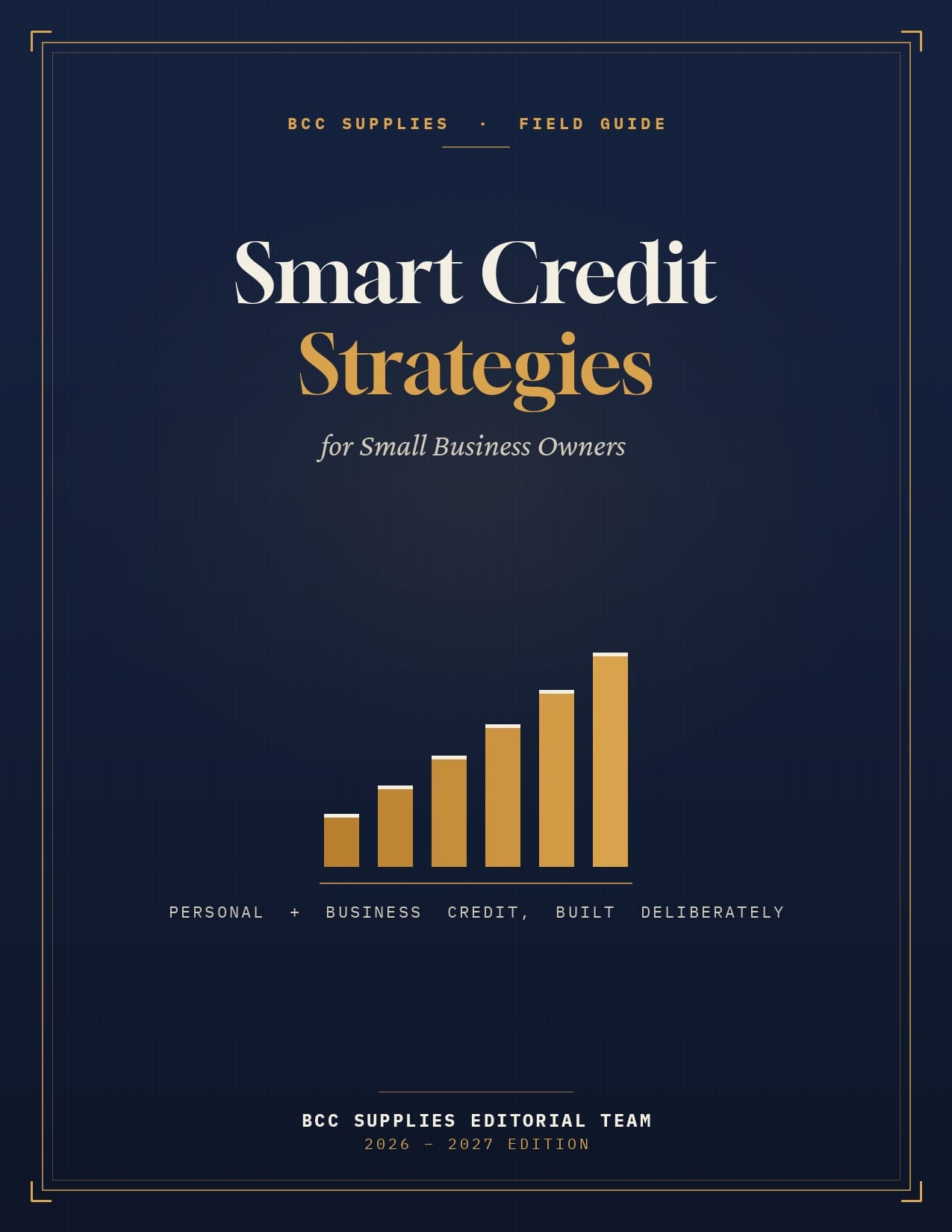 Smart Credit Strategies for Small Business Owners book cover